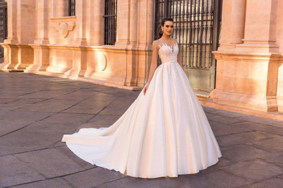 Цветные свадебные платья — идеальные решения для любой невесты (74 фото новинок дизайна)
