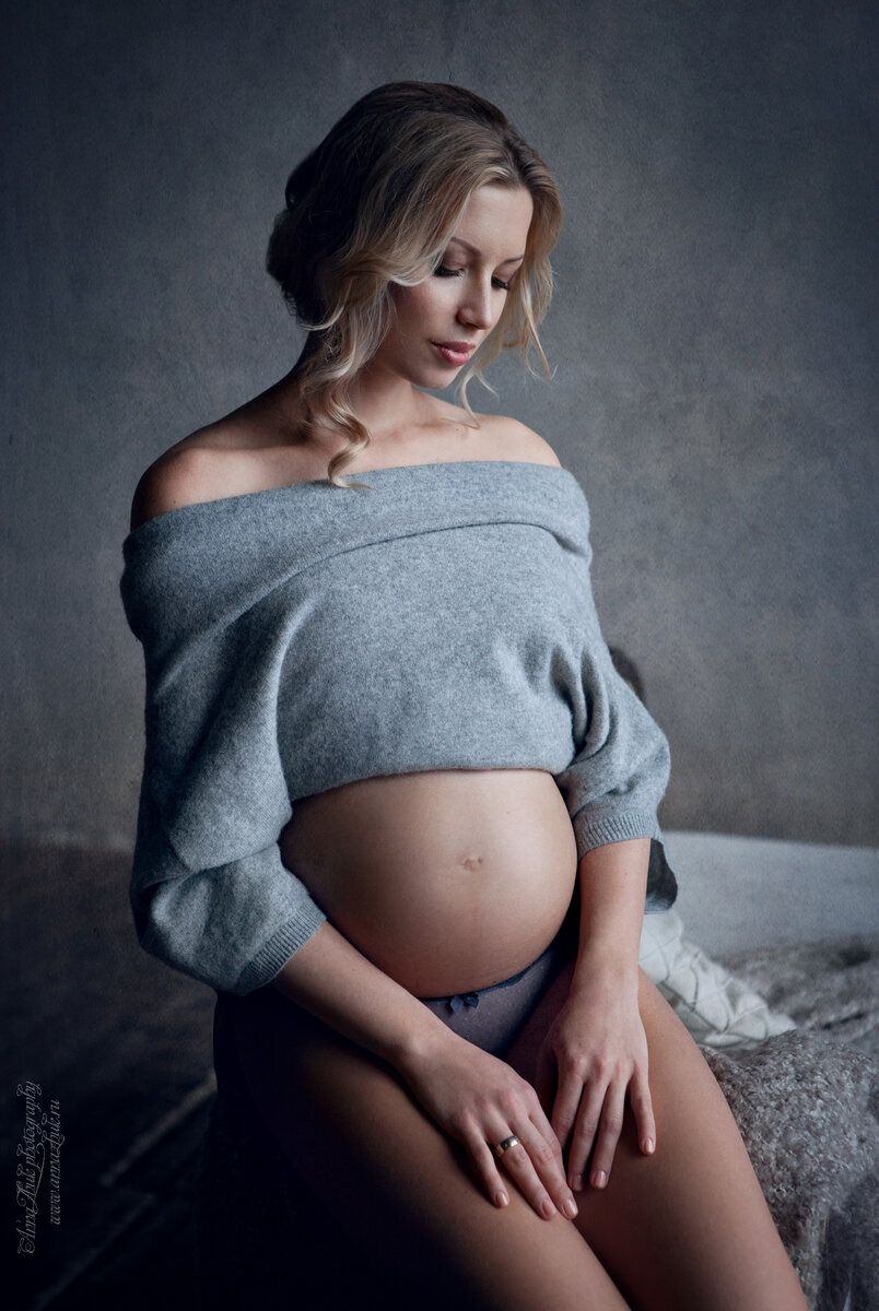 Идеи для фотосессии дома  прикольные фото беременных
