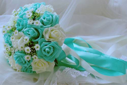 Синий букет невесты: особенности выбора цветов и идеи оформления композиции
