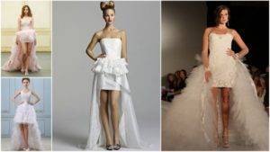 Стоит ли выбирать платье со шлейфом на свадебную церемонию?