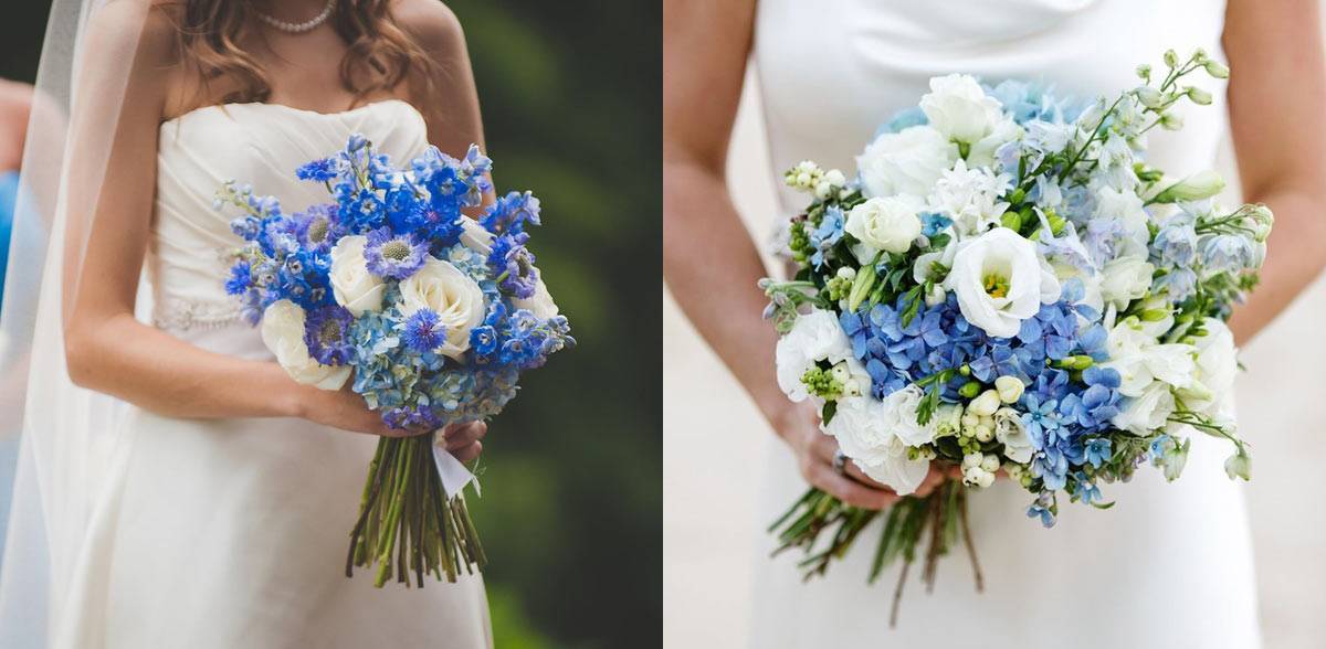 Варианты оформления свадьбы в синем цвете: все нюансы