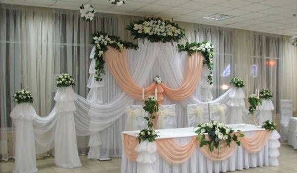 Оформление свадьбы шарами: интересные идеи для украшения зала