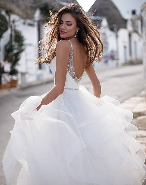 Самые красивые свадебные платья 2019-2020 — фото лучших свадебных нарядов сезона
