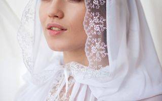 Как правильно выбрать платок для невесты
